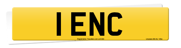 Registration number 1 ENC